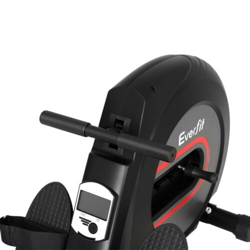 Everfit Rowing Machine Rower Elastic Rope Resistance Fitness Home Cardio Black - Image 6