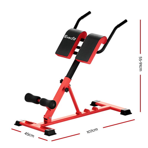 Everfit Weight Bench Adjustable Roman Chair 10 in 1 Home Gym Fitness 200kg - Image 2