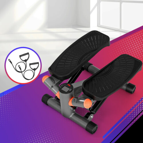Everfit Mini Stepper with Resistance Rope Aerobic Step Trainer Home Gym 150KG - Image 7