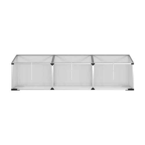 Green Fingers Greenhouse 180x50x50CM Cold Frame Plant Grow Aluminium Polycarbonate Green House - Image 3