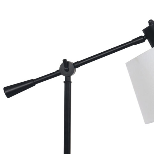 Sarantino Adjustable Metal Table Lamp  Black - Image 6