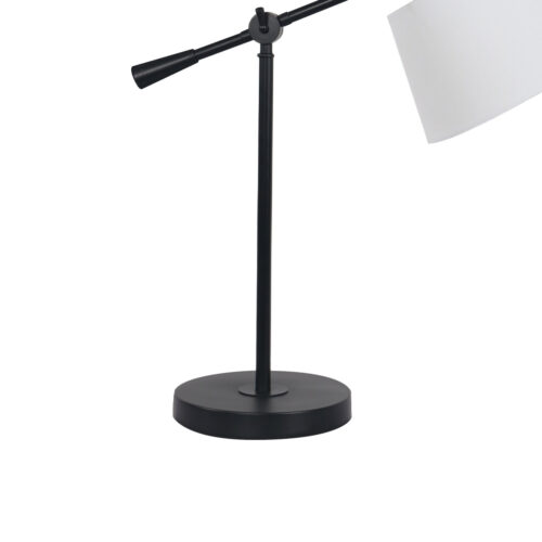 Sarantino Adjustable Metal Table Lamp  Black - Image 7