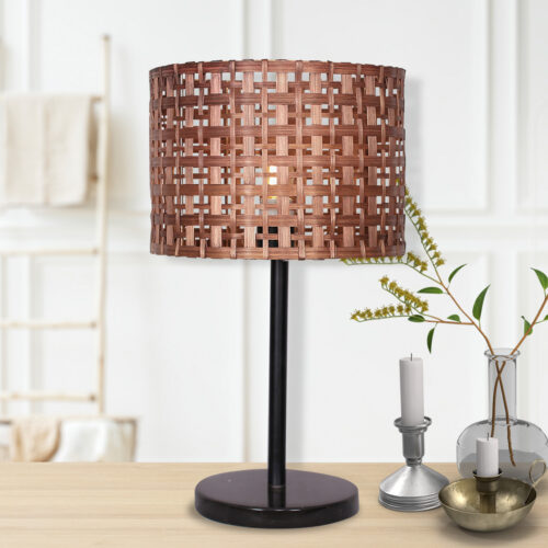Sarantino Rattan Desk Lamp - Image 6