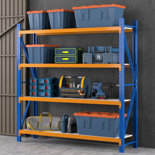 Giantz 2Mx2M Garage Shelving Warehouse Rack Pallet Racking Storage Shelf Blue - Image 6