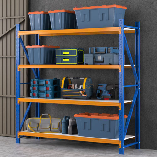 Giantz 2Mx2M Garage Shelving Warehouse Rack Pallet Racking Storage Shelf Blue - Image 6