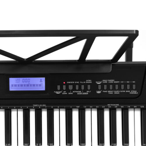 Alpha 61 Keys Electronic Piano Keyboard Digital Electric w/ Stand Touch Sensitive - Image 4