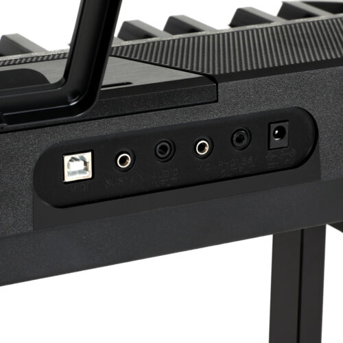 Alpha 61 Keys Electronic Piano Keyboard Digital Electric w/ Stand Touch Sensitive - Image 5