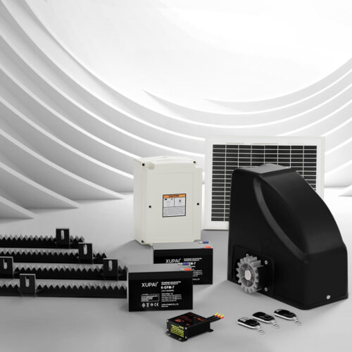 Lockmaster Automatic Sliding Gate Opener Kit 10W Solar Panel Electric 4M 600KG - Image 7