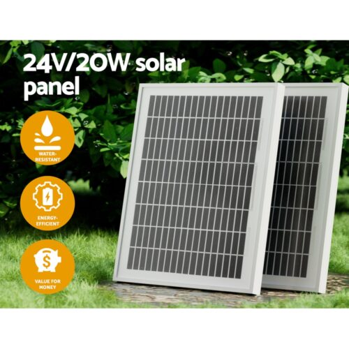 Lockmaster Automatic Sliding Gate Opener Kit 20W Solar Electric 4M 600KG - Image 3