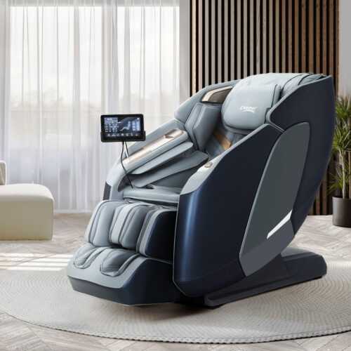 Livemor 4D Massage Chair Electric Recliner Double Core Mechanism Massager Melisa - Image 7