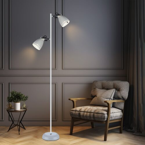 Audrey Floor Lamp - White - Image 7