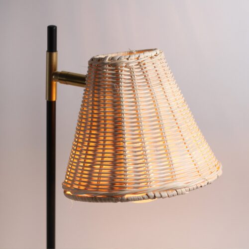 Yvette Rattan Table Lamp - Image 6