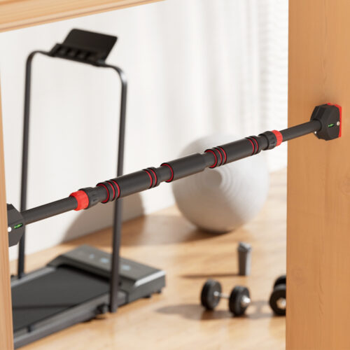 Everfit Pull Up Bar 70CM-95CM Doorway Chin Up Horizontal Bar Gym - Image 8