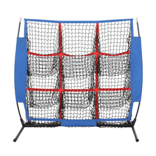 Everfit Soccer Net Baseball Pitching Football Goal Training Aid 9 Target Zone - Image 3