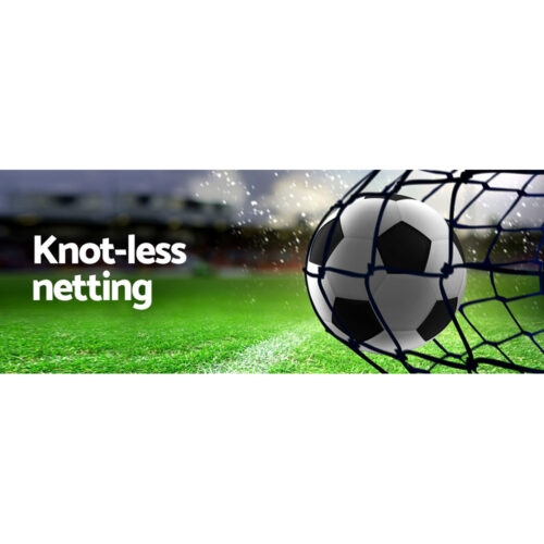 Everfit Soccer Net Baseball Pitching Football Goal Training Aid 9 Target Zone - Image 4
