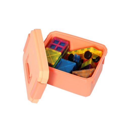 Keezi 60pcs Kids Magnetic Tiles Blocks Building Educational Toys Children Gift - Image 4