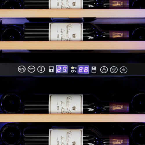Devanti Wine Fridge Cooler Dual Zone 128 Bottles - Image 4