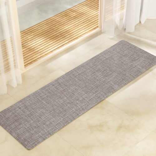 Artiss Kitchen Mat 45x150cm Textilene Floor Rug Carpet Non-slip - Image 7