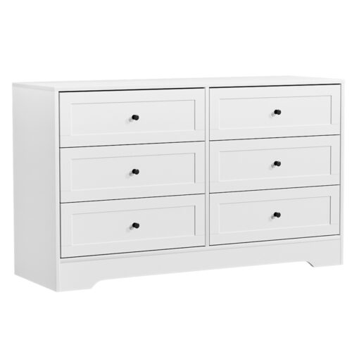 Artiss 6 Chest of Drawers - LEIF White - Image 3
