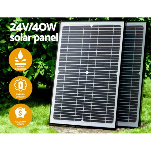 Lockmaster Single Swing Gate Opener 40W Full Solar Power Automatic 300KG 5M - Image 5