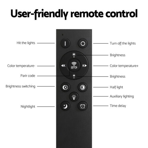 Artiss LED Floor Lamp Remote Adjustable Light Stand Home Living Room Reading - Image 6