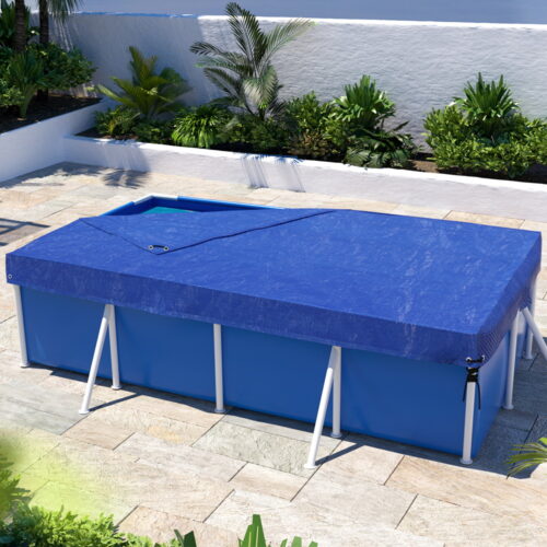 Aquabuddy Pool Cover 3x2m Above-ground Swimming Pool Blanket Blue - Image 8