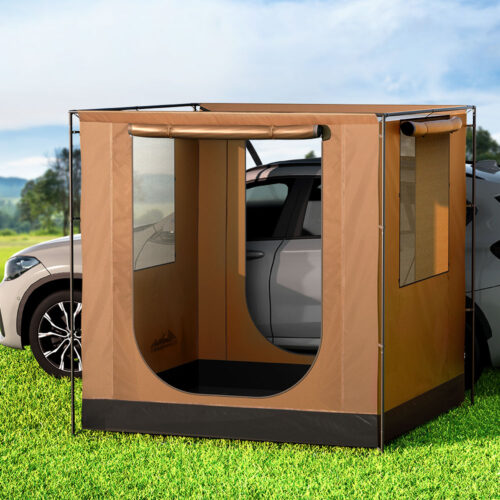 Weisshorn Camping Tent SUV Car Side Awning 2x2m Canopy Outdoor Portable 4WD - Image 7