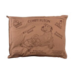 Aussie Made Comfy Pet Bed Dog Cat Futon Cushion Pad 90cm Wool Blend Medium Brown