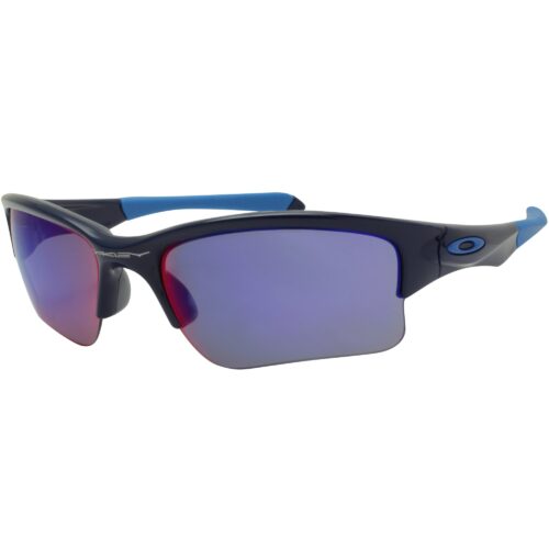 Ex Display Oakley OO 9200-04 Quarter Jacket Navy +Red Iridium Youth Sunglasses - Image 3