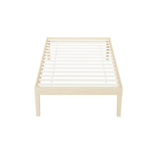 Artiss Bed Frame Single Size Wooden Base Mattress Platform Timber Pine BRUNO - Image 3