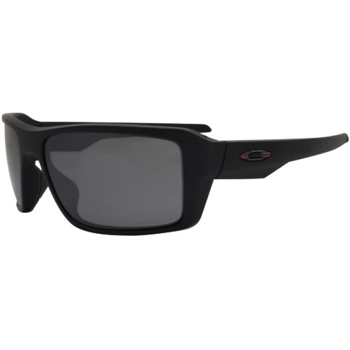Oakley OO 9380-2966 Polarized Double Edge Matte Black Prizm Lens Mens Sunglasses