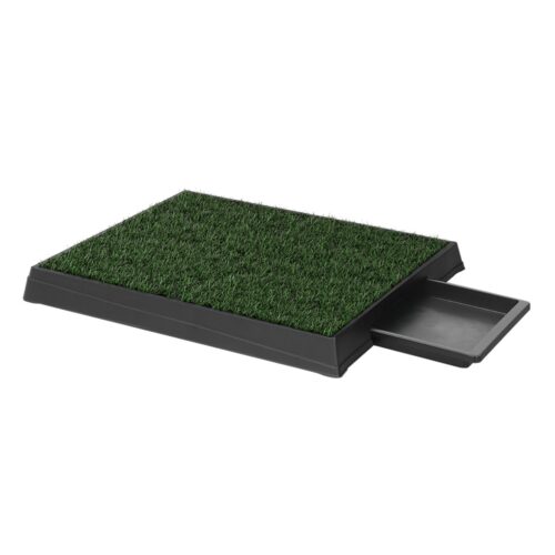 i.Pet Pet Training Pad Dog Potty Toilet Large Portable With Tray Grass 2 Mats - Image 2