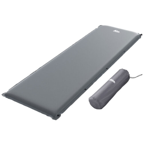 Weisshorn Self Inflating Mattress Camping Sleeping Mat Air Bed Pad Single Grey - Image 2