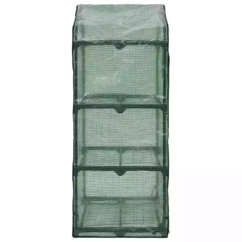 3-Tier Mini Greenhouse 69x49x125cm - Image 2