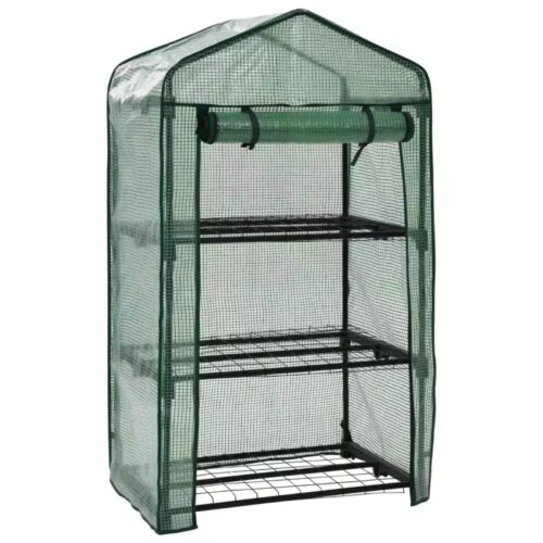3-Tier Mini Greenhouse 69x49x125cm - Image 4