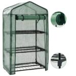 3-Tier Mini Greenhouse 69x49x125cm