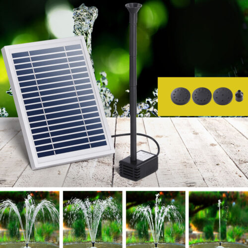 Gardeon Solar Pond Pump Submersible Water Fountain Kit 4.4FT - Image 8