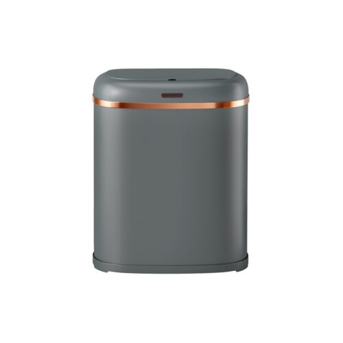Devanti 38L Motion Sensor Bin Rubbish Automatic Grey - Image 2