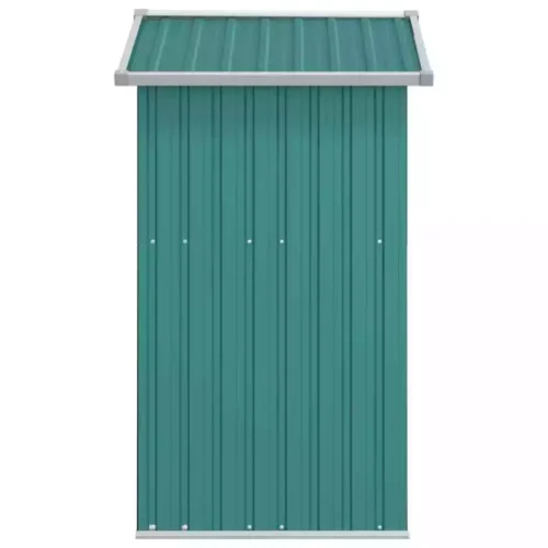 Garden Shed Green 126x97.5x177cm Galvanised Steel - Image 4