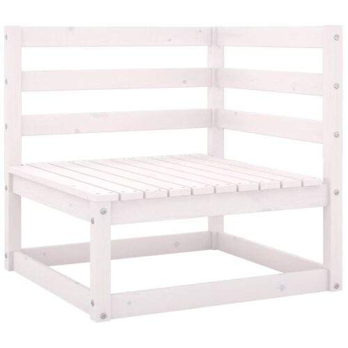 8-Piece Garden Lounge Set Pine Wood Outdoor Patio Furniture - Image 4