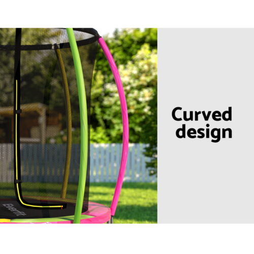 Everfit 6ft Kids Round Trampoline Rebounder - Image 4