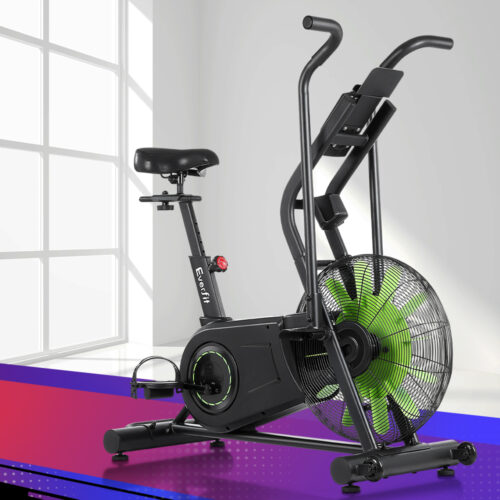 Everfit Air Bike Dual Action Exercise Bike Fitness Home Gym Cardio - Image 5