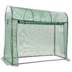 Greenhouse with Zippered Door 200x80x170cm