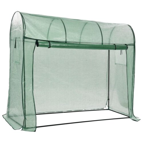 Greenhouse with Zippered Door 200x80x170cm