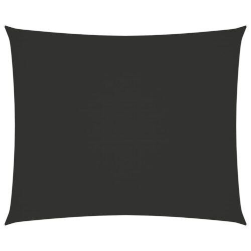 Sunshade Sail Oxford Fabric Rectangular 3x4m Anthracite