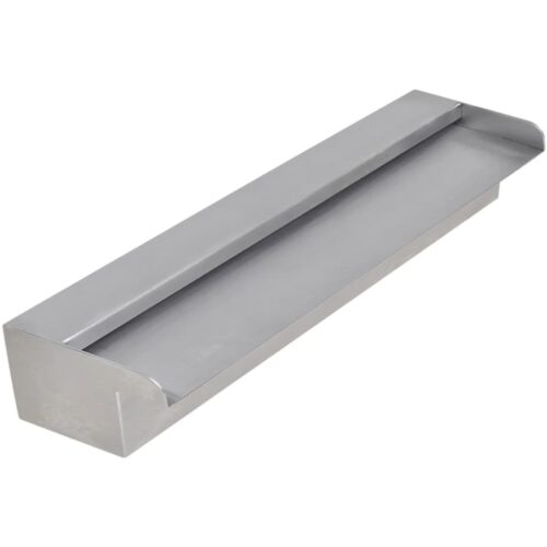 Rectangular Waterfall Pool Fountain Stainless Steel 45cm - Image 2