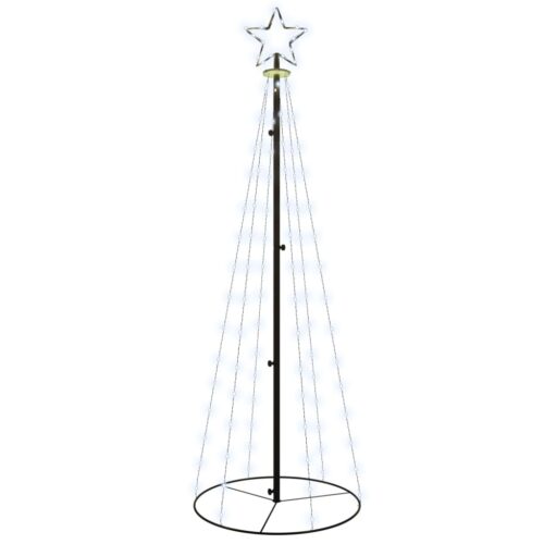 Christmas Cone Tree Cold White 108 LEDs 70x180cm - Image 2