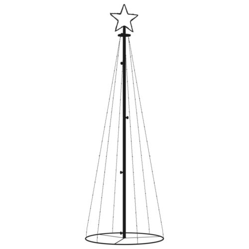Christmas Cone Tree Cold White 108 LEDs 70x180cm - Image 3