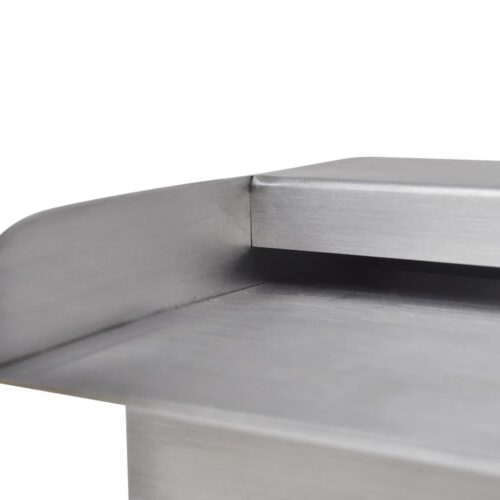 Rectangular Waterfall Pool Fountain Stainless Steel 30cm - Image 6