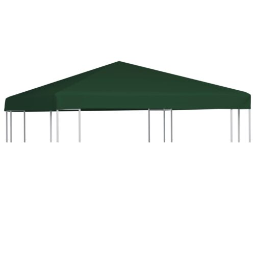 Gazebo Roof Top Cover Canopy Roof Top Replacement 310g/m² 3x3m Green